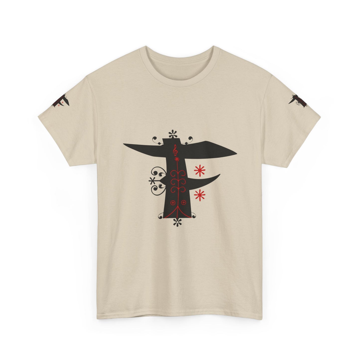 Festive Papa Rap Unisex Heavy Cotton Tee | Holiday Gift, Casual Wear, Graphic Tee, Family Celebration Shirt, Unique Gift for Dads