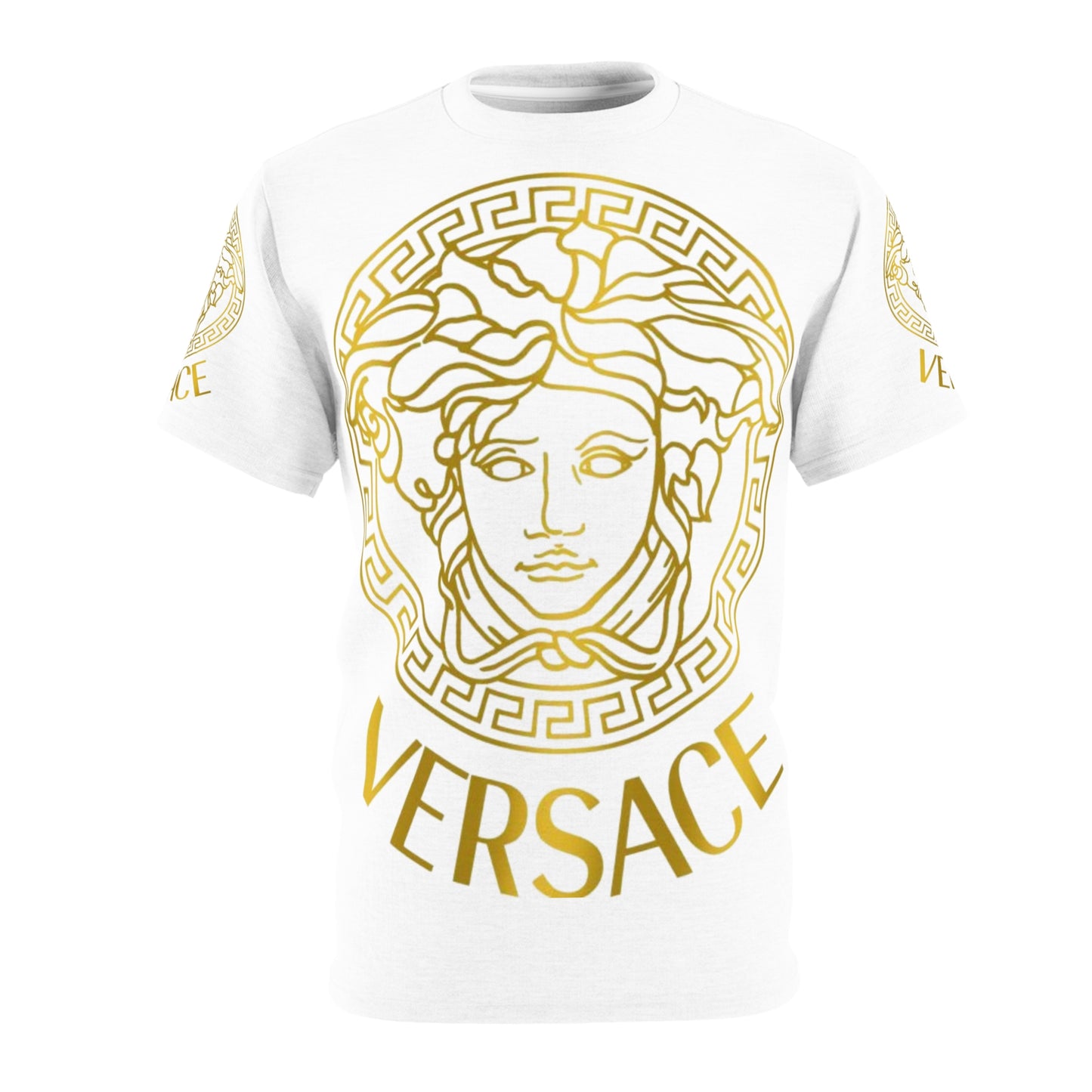 Versace-Inspired Unisex Tee, Trendy Streetwear, Fashion Statement Top, Unique Graphic Shirt, Casual Wear, Gift for Fashion Lovers