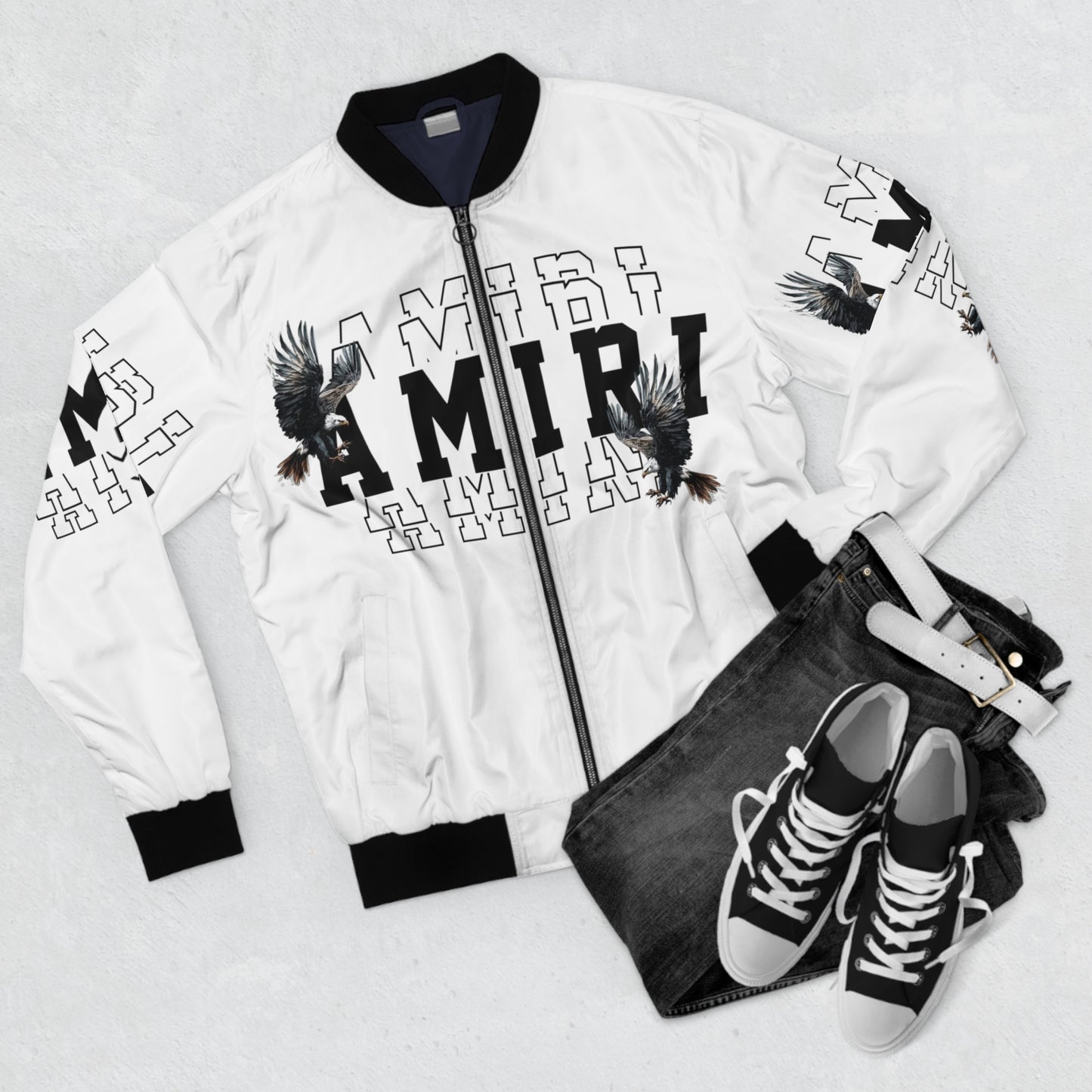 Stylish Men's Bomber Jacket, Urban Fashion, Streetwear, Gift for Him, Casual Wear, Trendy Outerwear