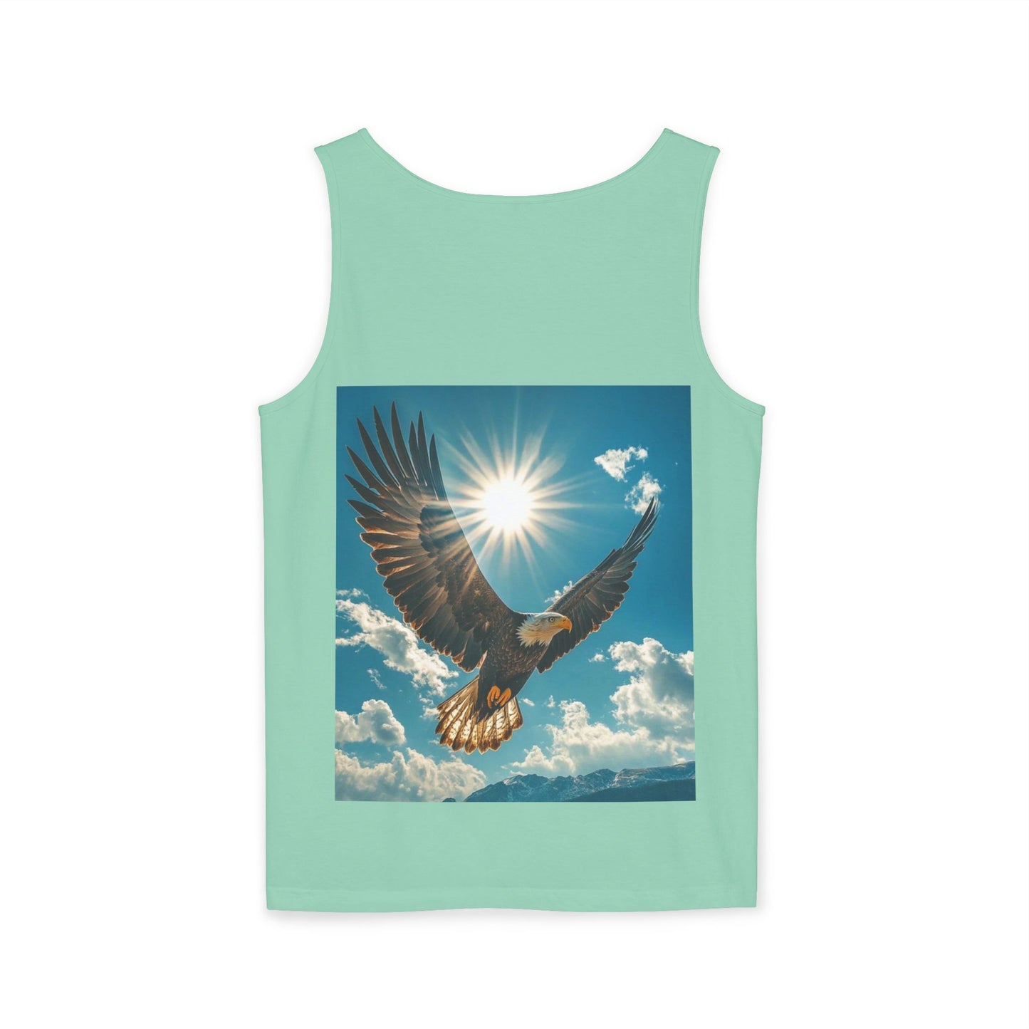 Eagle Sunflight Tank Top — Soaring Eagle Graphic Tank