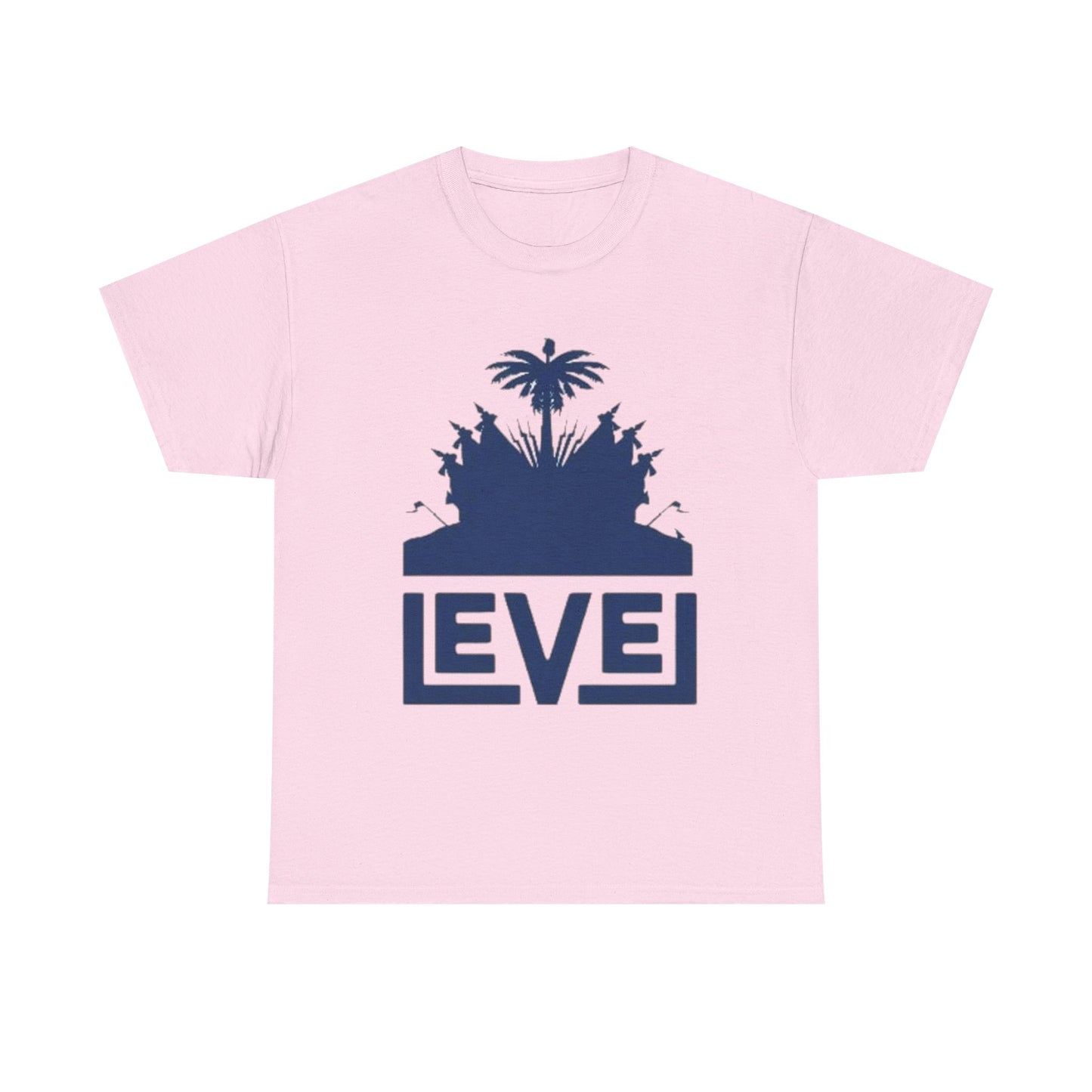 T-Shirt with Palm Tree Design