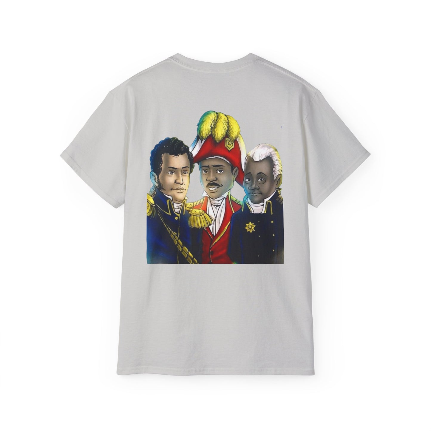 Bold Graphic Tee: Historical Artistry, Unisex Cotton Shirt, Fun Gift for History Buffs, Perfect for Casual Wear, Unique Statement Shirt