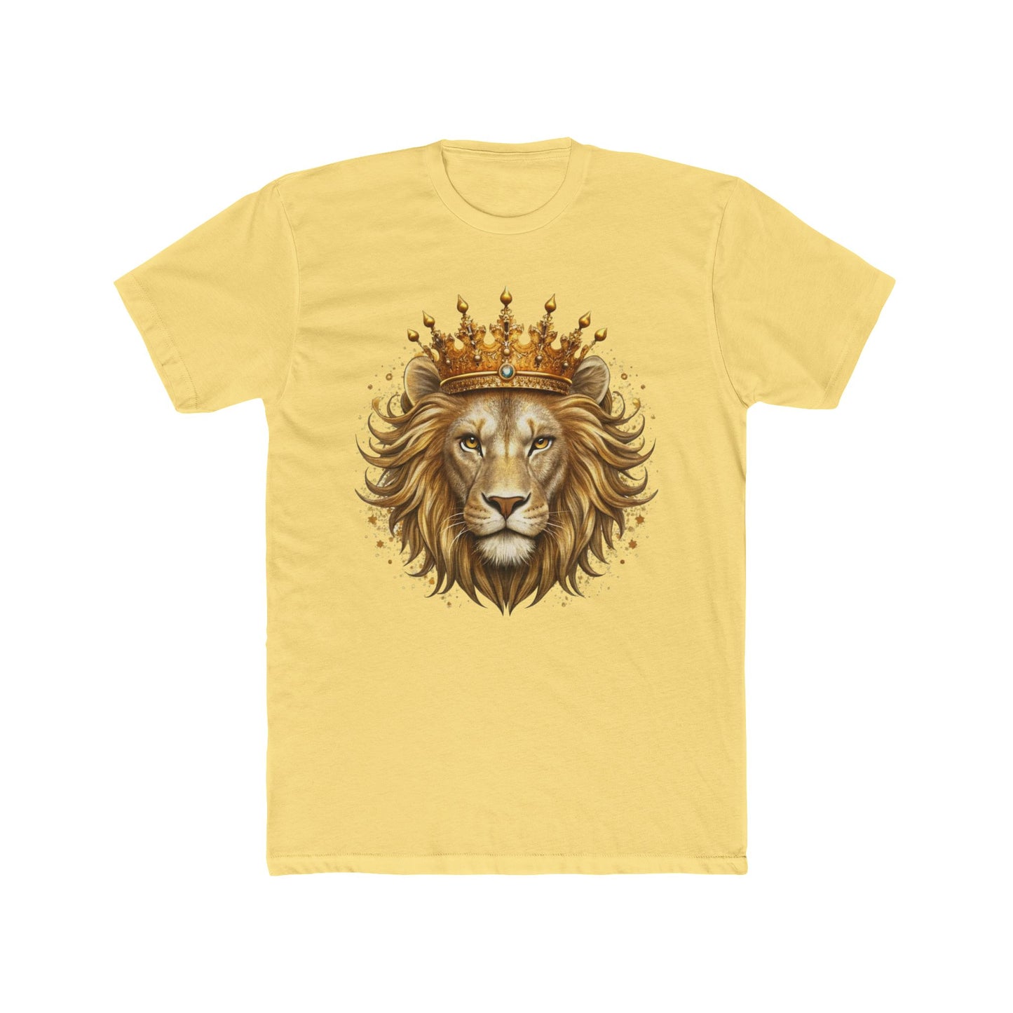 Lion with Crown T-Shirt — Regal King Graphic Tee