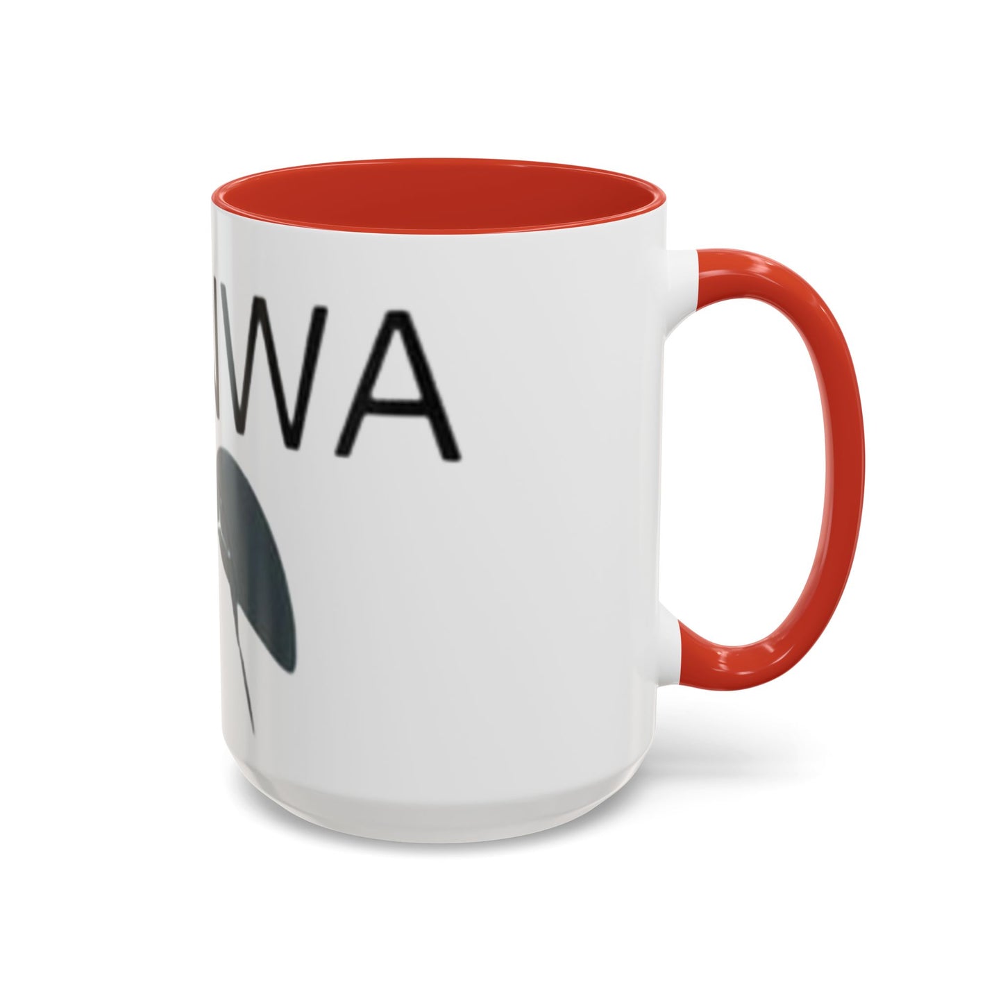 Coffee Mug – 'Chinwag' Ant Illustration Accent Mug (11/15oz)