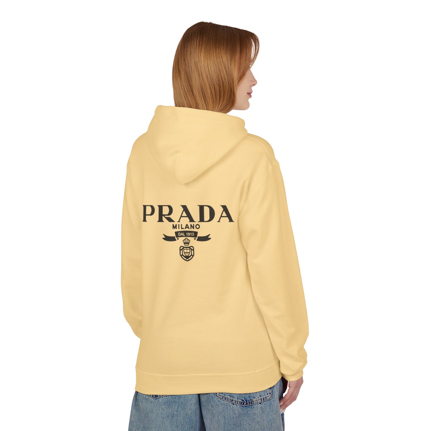 Logo Hoodie — 'PRADA Milano' Graphic Pullover