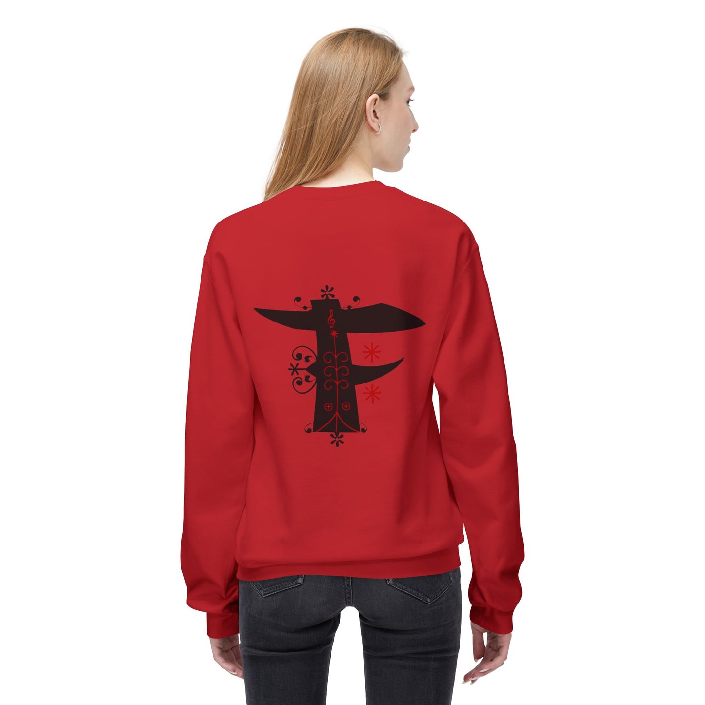 shirt local Cultural Vibes Crewneck Sweatshirt, Unisex Fleece Sweater, Ethnic Apparel, Holiday Gift, Cozy Fashion